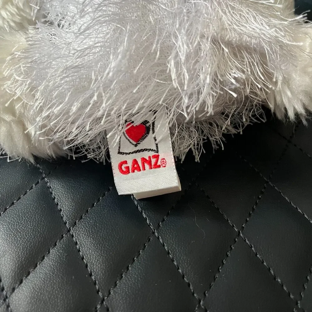 VTG Ganz Webkinz White Poodle Plush 8